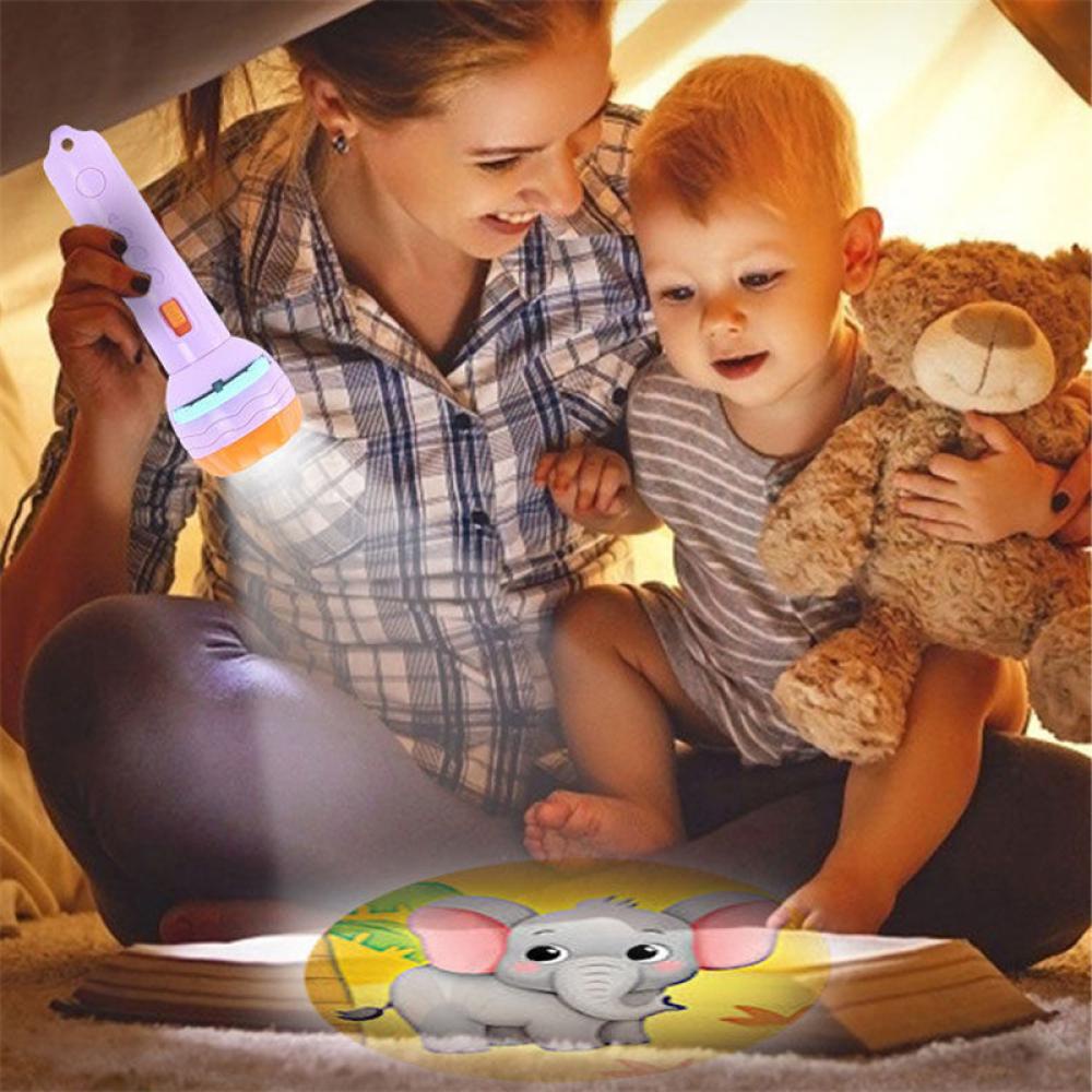 Đồ Chơi Đèn Pin Chiếu Kể Chuyện Đang Ngủ Dễ Thương Cho Bé G2P8