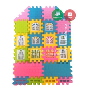 Đồ chơi xếp hình lắp ghép ngôi nhà lâu đài puzzle lắp ráp