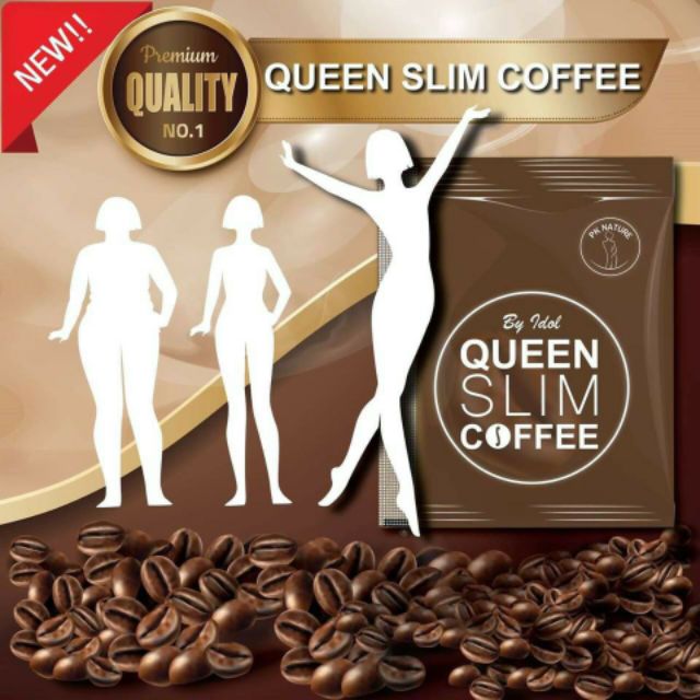 chuẩn 100% giảm mạnh ) cafe giảm cân Thái Lan queen slim coffee chính hãng by idol