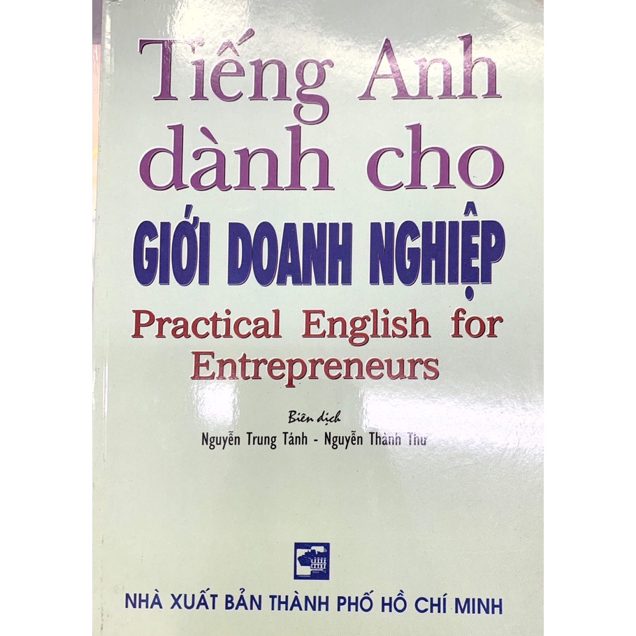 Sách - Tiếng Anh dành cho giới doanh nghiệp