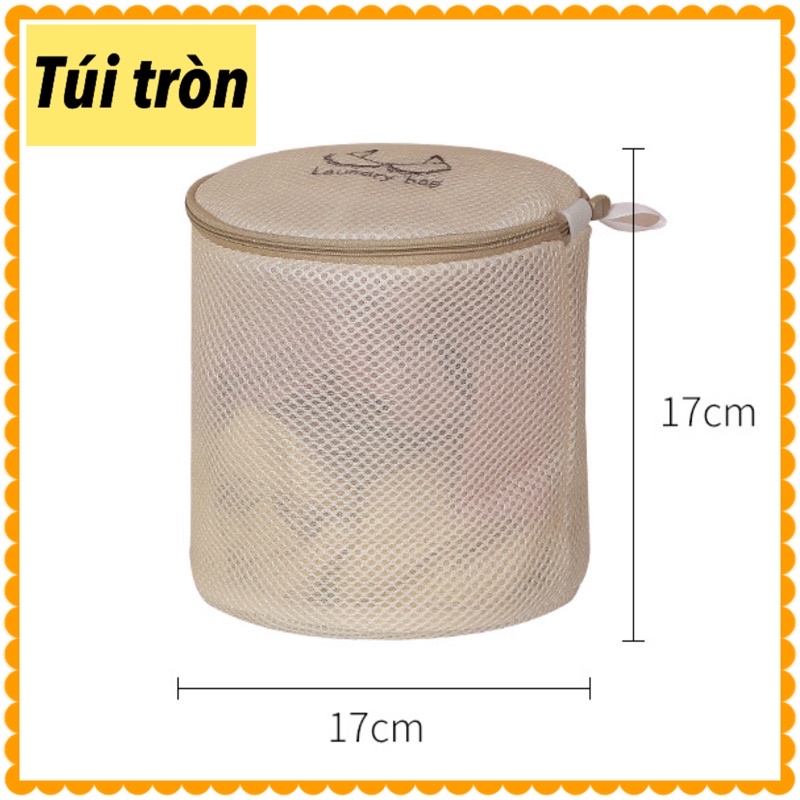 SET 6 túi giặt 2 lớp có khóa kéo bảo vệ quần áo trong máy giặt