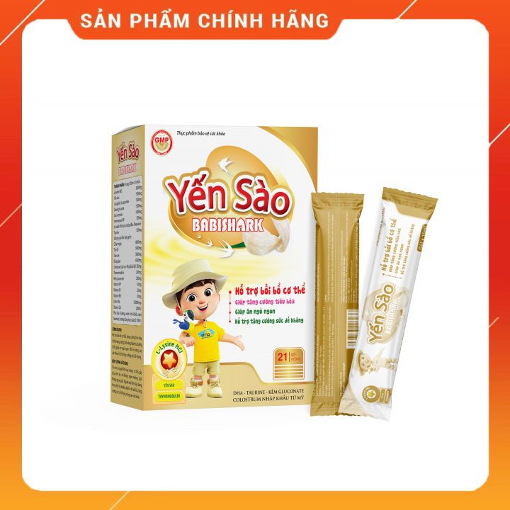 YẾN SÀO BABISHARK  nâng cao sức khoẻ, hỗ trợ tăng cường sức đề kháng