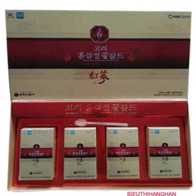 [SALE GIÁ SỈ] [ẢNH THẬT KÈM VIDEO] Cao Hồng Sâm thảo dược 6 Năm Tuổi Hanil, Hộp 4lọ x250gr | BigBuy360 - bigbuy360.vn