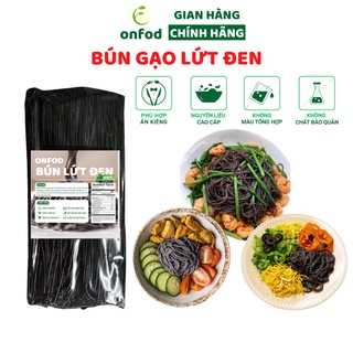 Bún gạo lứt đen hữu cơ ONFOD ăn kiêng giảm cân thực dưỡng eatclean cho người tiểu đường gym yoga bà bầu 500g