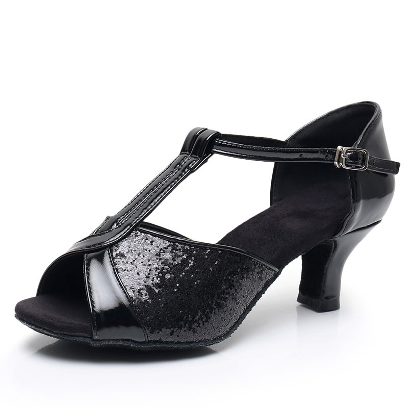 Giày Khiêu Vũ Latin Đế Mềm 5/7cm Chuyên Dụng Cho Người Lớn