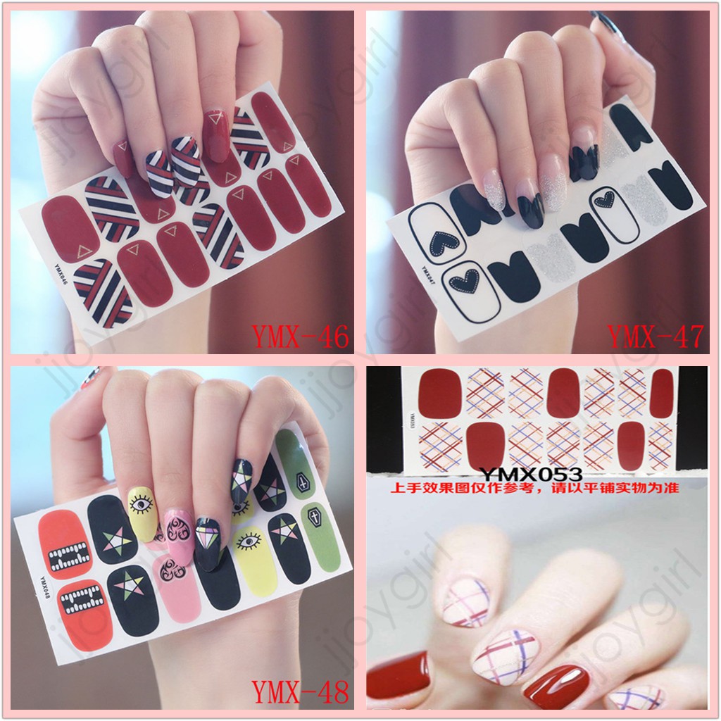 [Hàng mới về] Miếng dán móng tay không thấm ngộ nghĩnh độc đáo