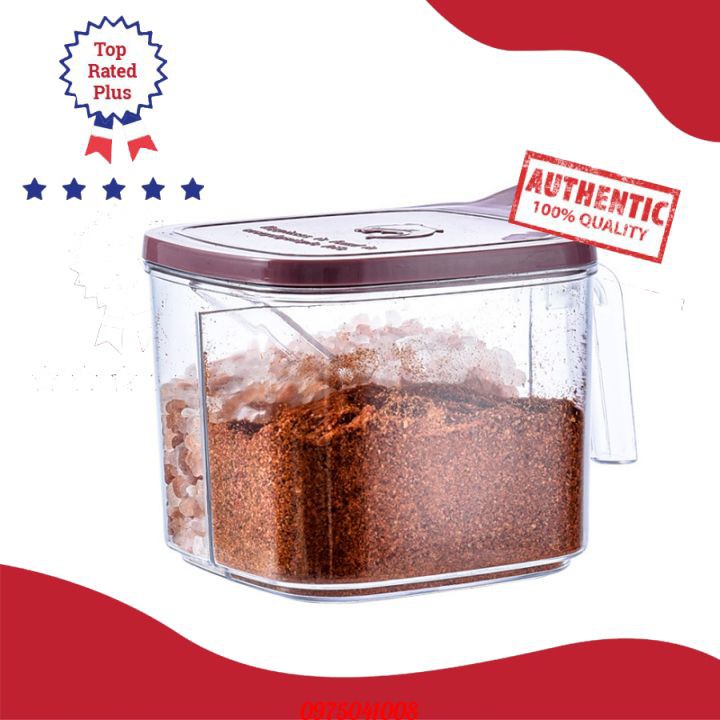 [ Siêu Rẻ] Hộp đựng gia vị 2 ngăn siêu tiện lợi | BigBuy360 - bigbuy360.vn