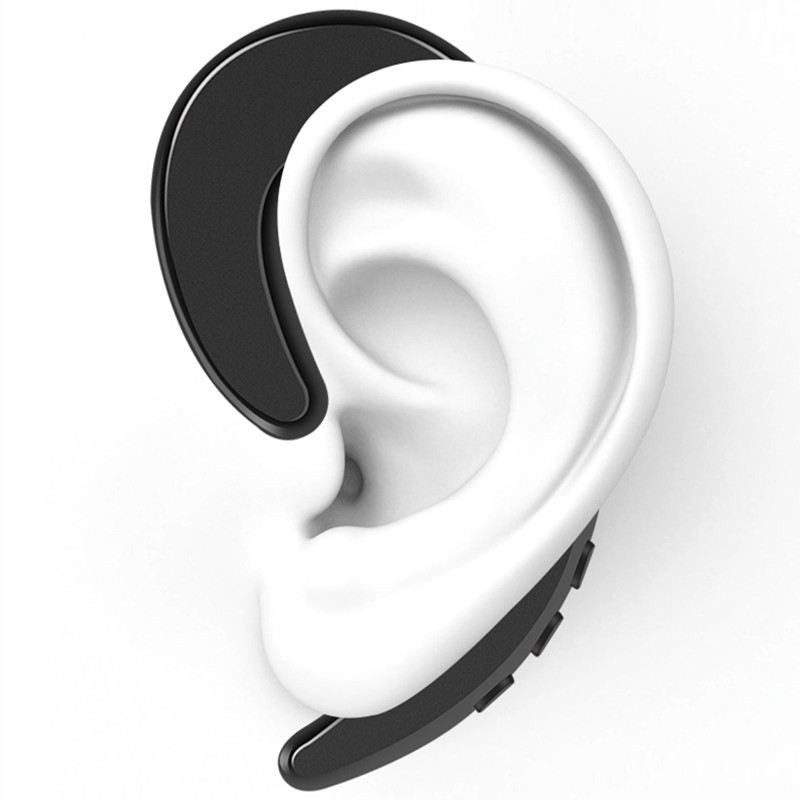 Tai nghe bluetooth không dây Y12 kèm cáp sạc và ốp bọc hình vành tai | BigBuy360 - bigbuy360.vn