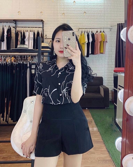 ✨QUẦN SHORT✨ Quần short cạp cao 3 màu chân dài chất tuyết mưa | BigBuy360 - bigbuy360.vn