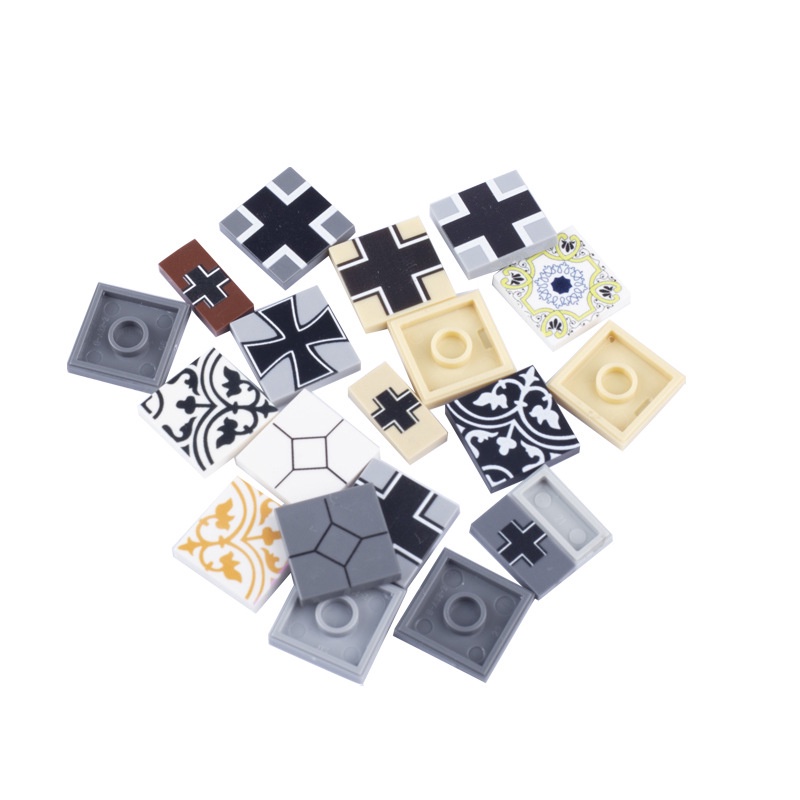 Moc city Đồ Chơi Lắp Ráp Hình Cờ Quân Đội Treo Cửa Sổ