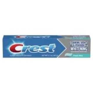 Kem crest whitening baking soda