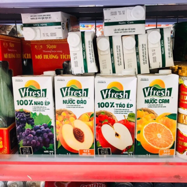 Nước ép trái cây Vfresh Vinamilk 1l