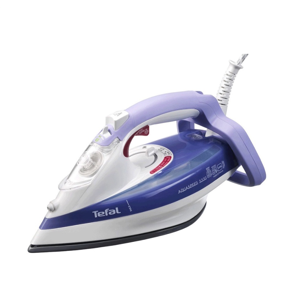 Bàn ủi hơi nước nằm chống cặn phun hơi thẳng Tefal FV5335E0 2400W - Hàng chính hãng