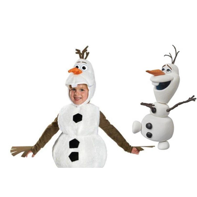 Bộ Đồ Hóa Trang Halloween Người Tuyết Dễ Thương Cho Bé