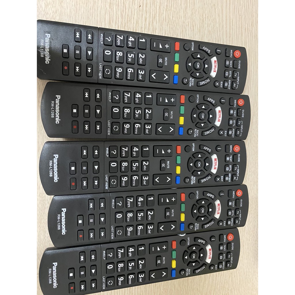 Remote, điều khiển tivi Panasonic RM-L1268 đa năng