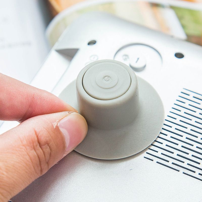 Bộ 4 chân đế bằng nhựa tản nhiệt máy tính laptop