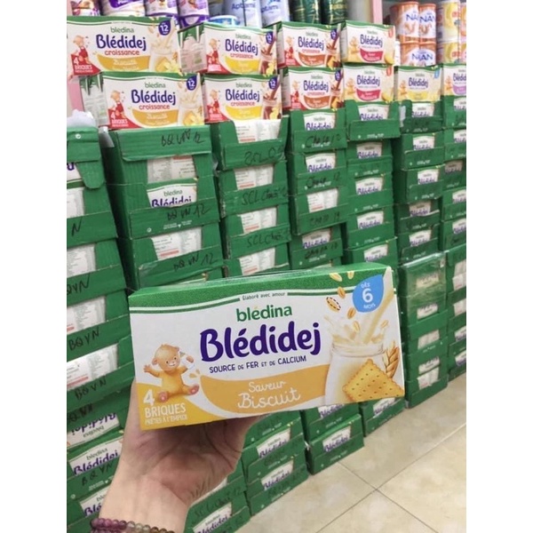 (Date 11/2021)Sữa nước Bledina Pháp 6m vị ngũ cốc siêu ngon hộp 250ml