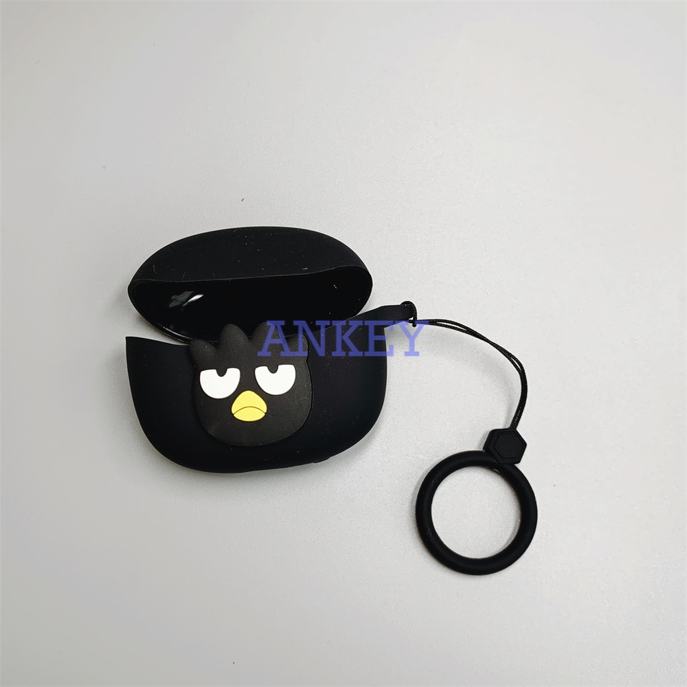 Anker Soundcore Life Note i P2i / Life Dot 3i A3i Cover Earphone Silicone Case Red KT Cat Earbuds Waterproof Shockproof Soft Protective Headphone Cover Headset Skin