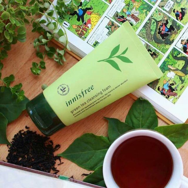 [MINl] Sữa Rửa Mặt Trà Xanh Green Tea Cleansing Foam-INNISFREE