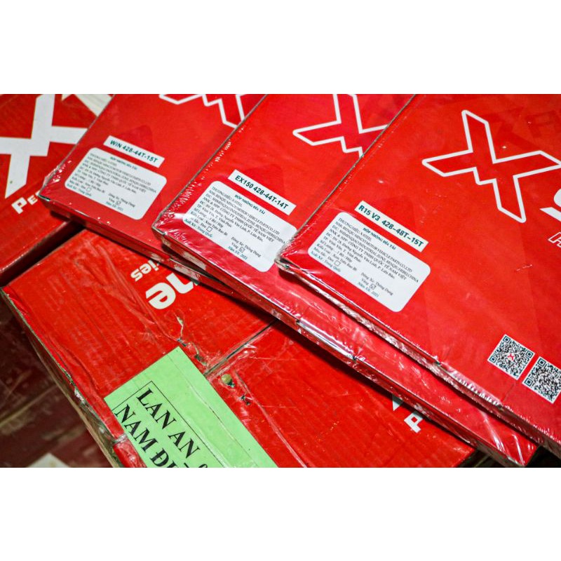 Nhông sên dĩa X1R dành cho Exciter - Winner - R15V3