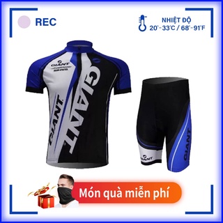 [TRONG KHO] GIANT Áo khoác ngắn tay ngắn đi xe đạp Quần ngắn đi xe đạp Quần áo đi xe đạp ngoài trời Đua xe đạp MTB Bộ Jersey