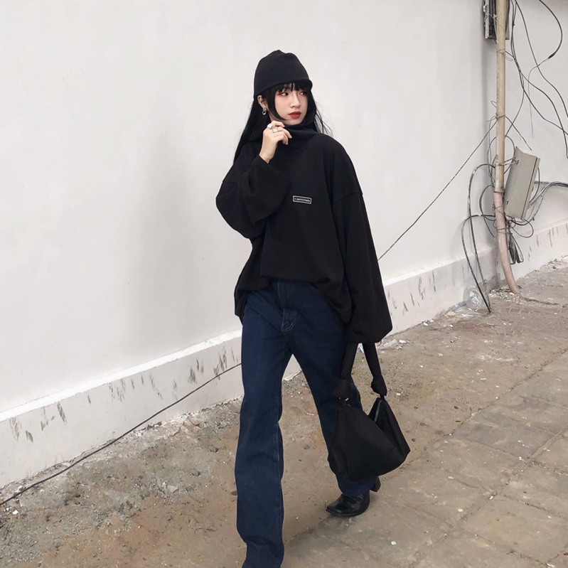 R.SENTINIALS HIGHNECK SWEATSHIRT áo cổ lọ tay dài