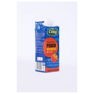 Trà sữa đào Cozy - Thùng 24 hộp 225ml