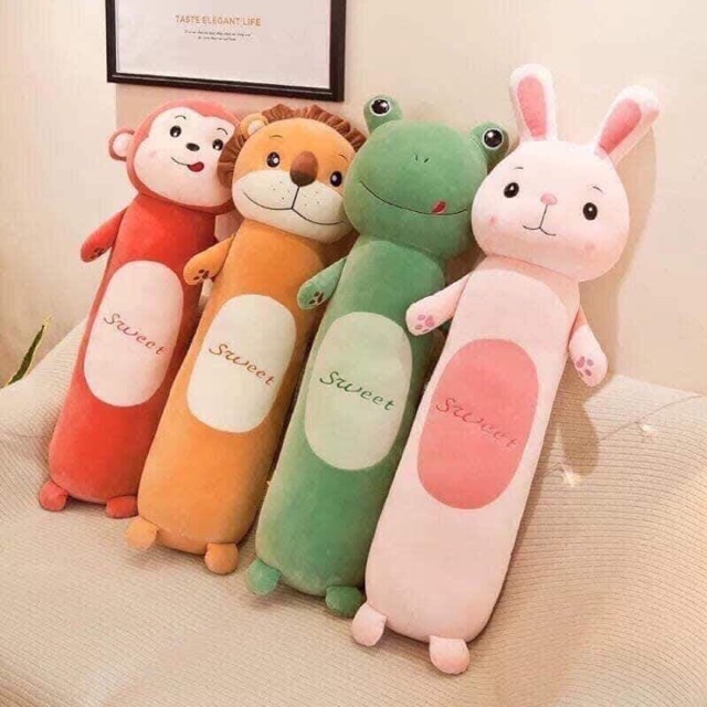 Mẫu gối ôm hình thú dài 80cm