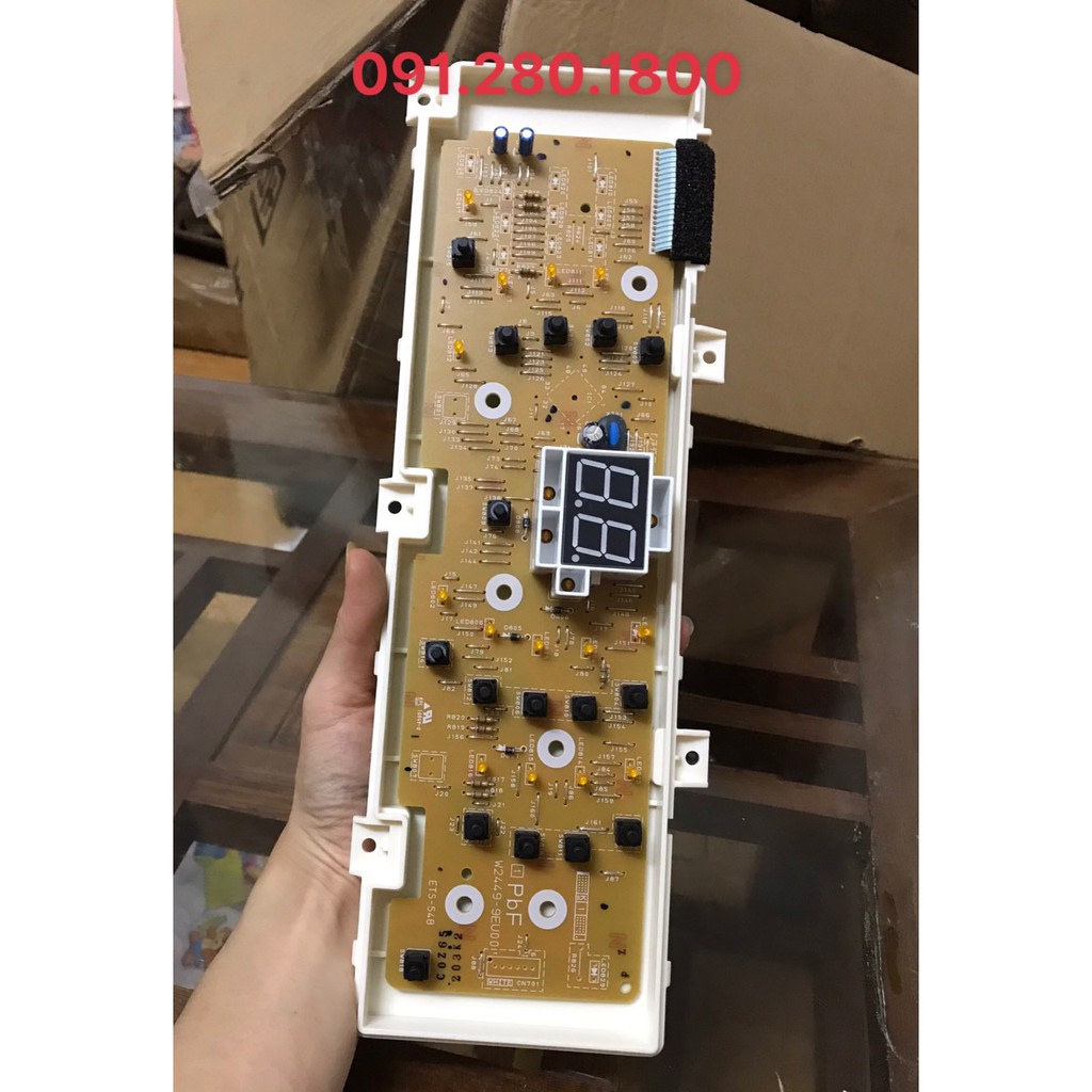 Bo mạch máy giặt Panasonic 16 phím cửa đứng