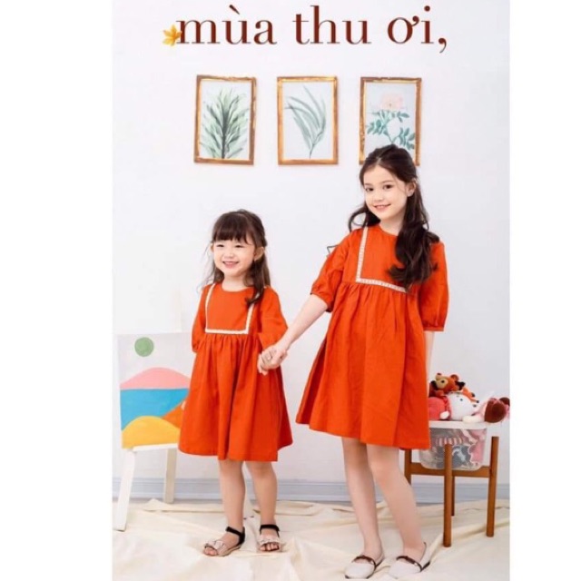 #G95👗BẢN VẼ RẬP GIẤY TỰ MAY ĐẦM SIZE 1-9 TUỔI