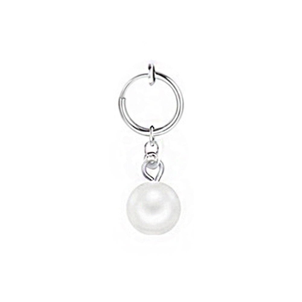 Khuyên Rốn Hình Trái Tim Màu Bạc Gợi Cảm Thời Trang