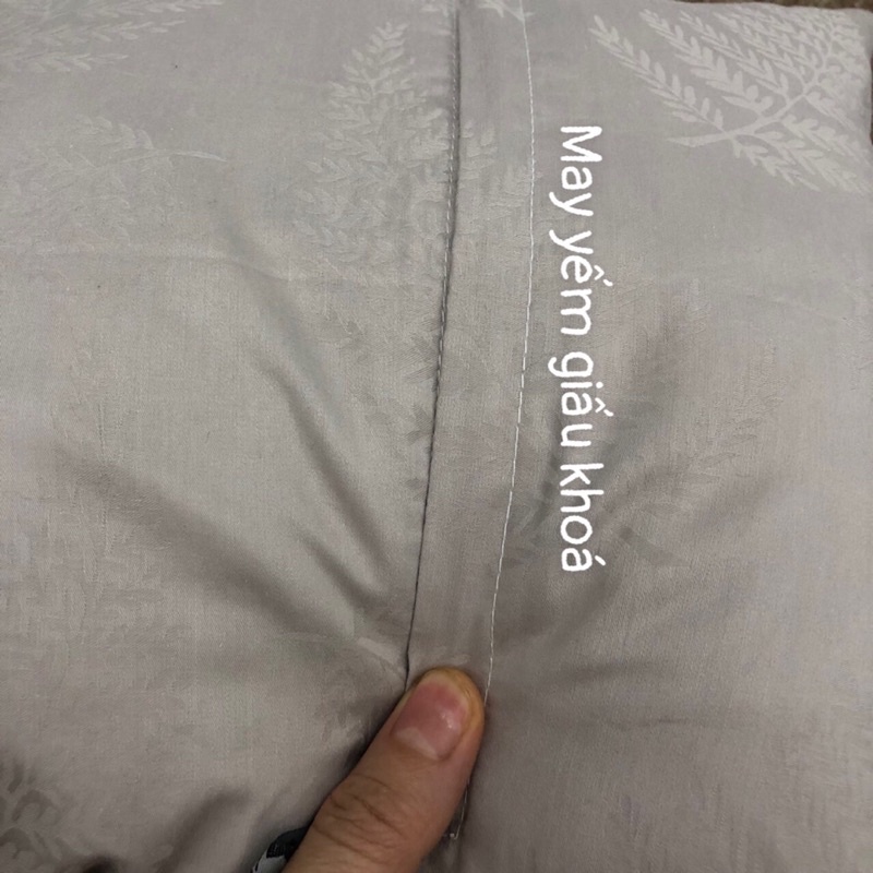 Vỏ Gối Nằm Cotton 100% Hàng May Kĩ Size 30x50,35x50