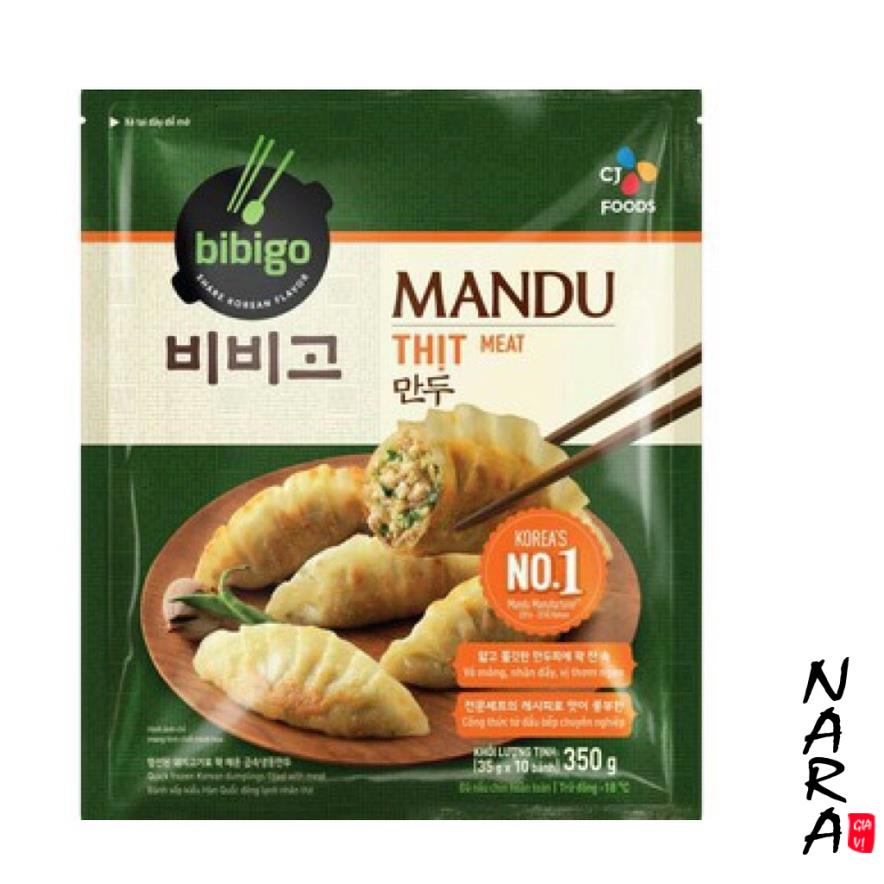 Bánh xếp mandu thịt Bibigo 350g