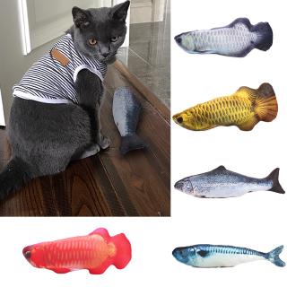Funny Simulation Fish Plush Carp Toy Pet Cat Toy Baby Kids Room Decor Creative Gift