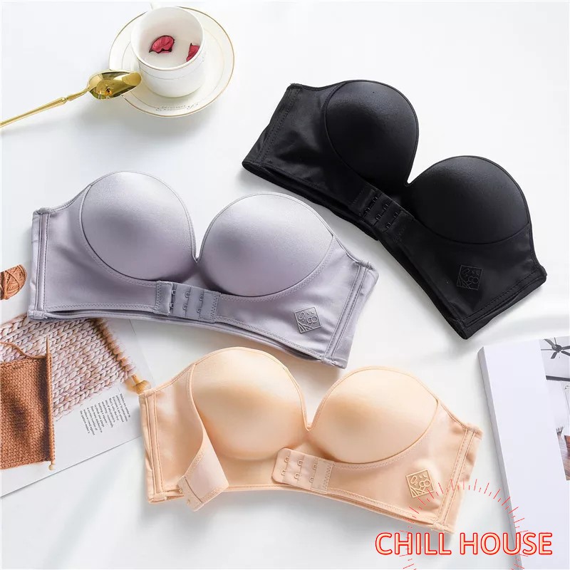 Áo Lót Không Dây Chống Tụt A02 Cài Trước Siêu Nâng Đẩy HOT - CHILLHOUSE