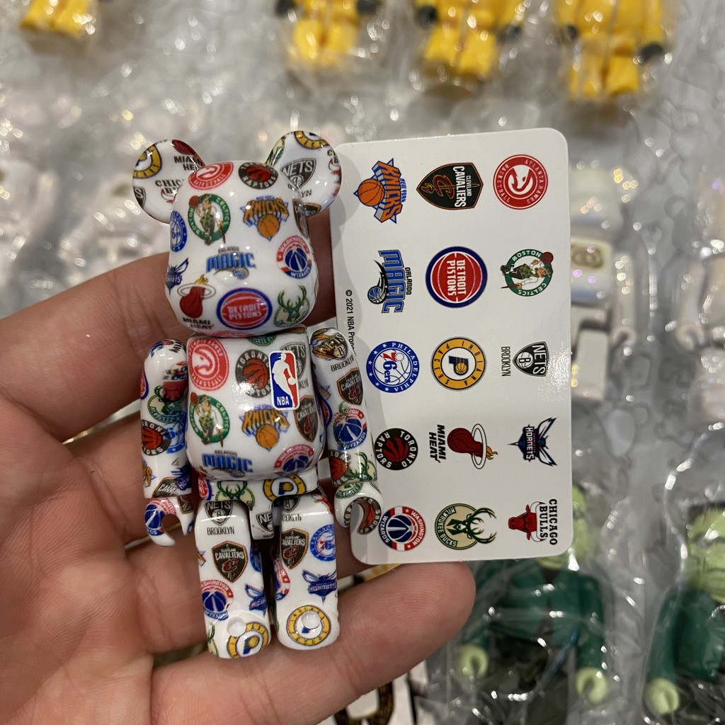 BEARBRICK NBA SERIES 42 CỰC ĐẸP - ĐỒ CHƠI SƯU TẦM NHẬT BẢN GIÁ TỐT - HÀNG CHÍNH HÃNG 100%