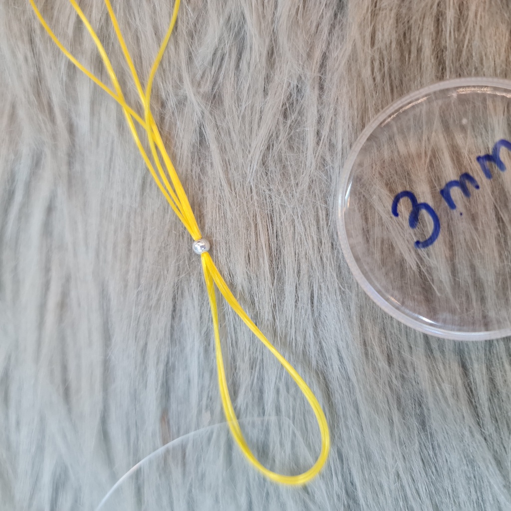 Combo 50 viên bi bạc trơn nhiều size nhiều kích thước lỗ 1mm