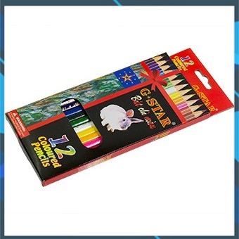 Chì màu 12M G-Star dài (9 x 21)cm