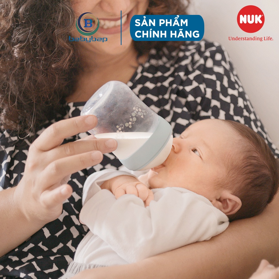 Bình Sữa NUK Nature Sense Nhựa PP 150ml/260ml Thế Hệ Bình Sữa Thuận Tự Thiên Vượt Trội