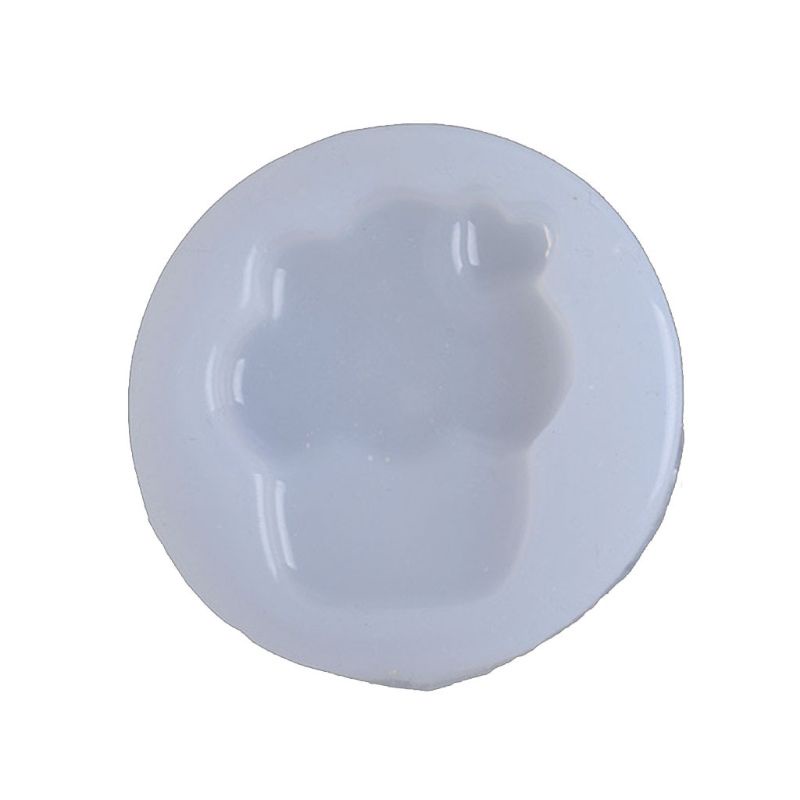 Khuôn Silicone Làm Móc Khóa / Kem / Đồ Trang Sức Hình Sói Độc Đáo