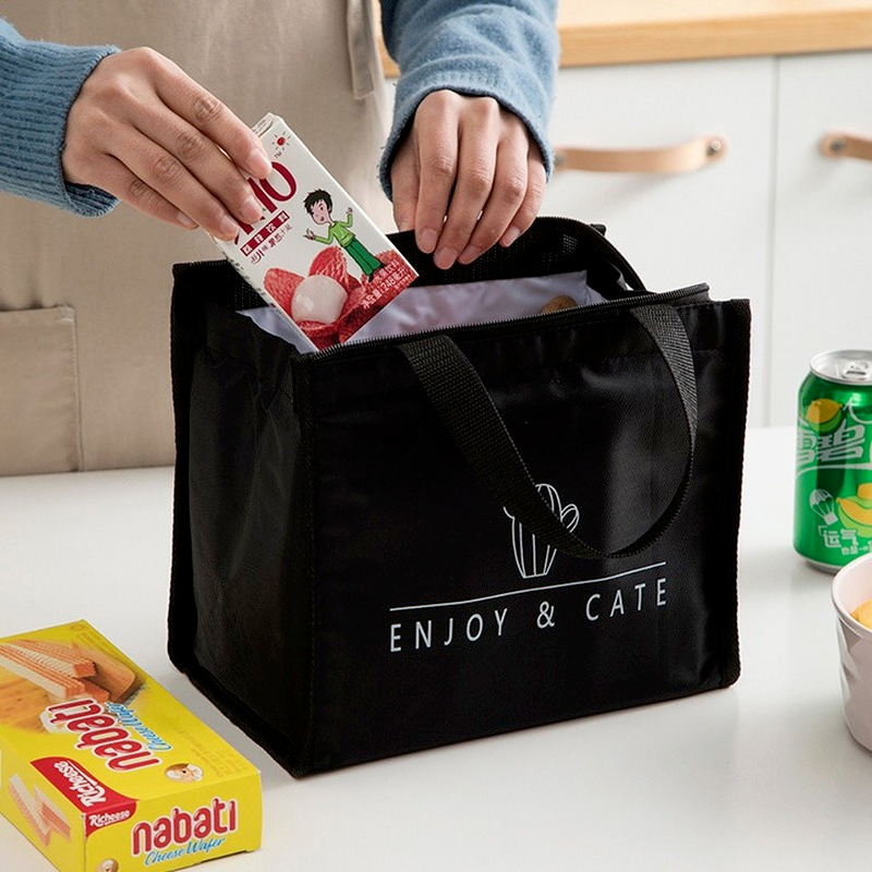 Túi đựng cơm trưa giữ nhiệt tiện lợi tùy chọn kích thước
