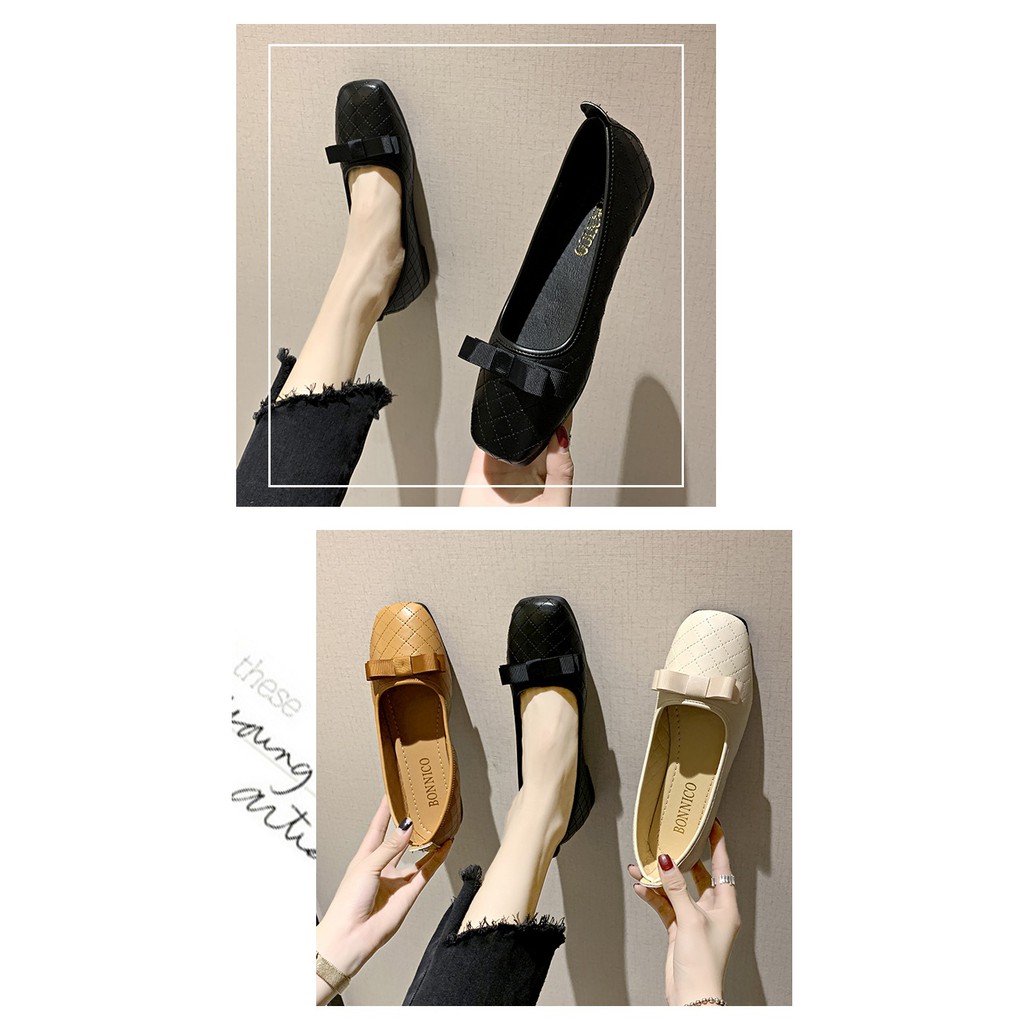 Giày Búp Bê Mũi Vuông Thời Trang Cho Nữ Size Lớn 41-43 | BigBuy360 - bigbuy360.vn