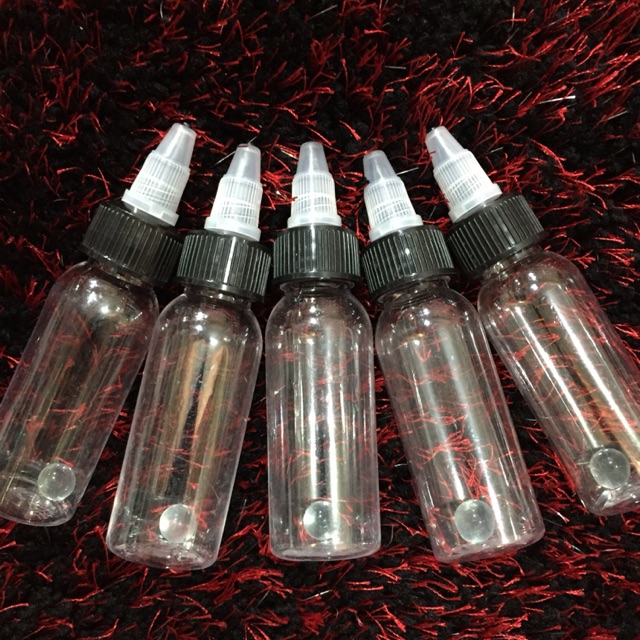 Sét 5 chai chiết mực 30ml có bi