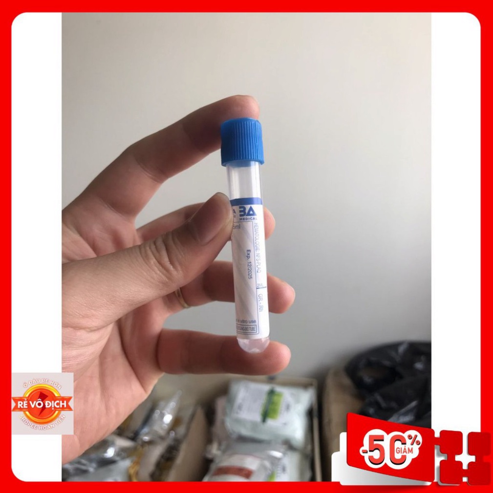 Ống Lấy Máu Chân Không | 100 Cái (Siêu Bền)