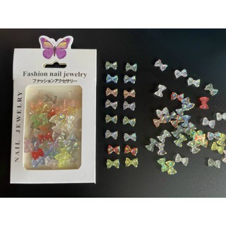 Túi charm nơ trang trí móng làm nail mi