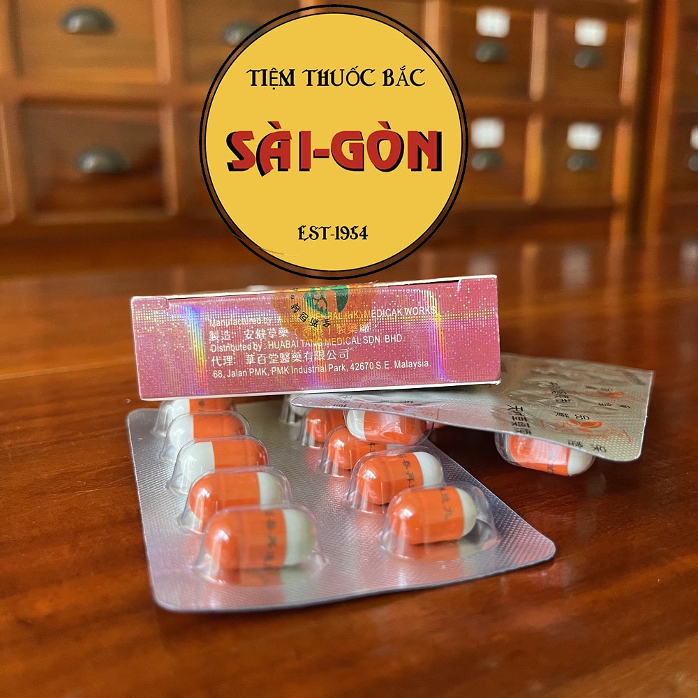 Nhân Sâm Hồi Sinh Tái Tạo Hoàn Malaysia Hộp 20 viên (Hỗ trợ cơ xương khớp)