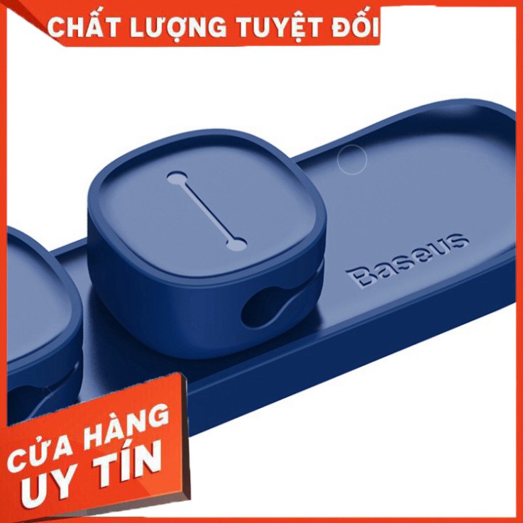 Đồ Kẹp Dây Cáp USB Từ Tính Baseus Cho Văn Phòng Xe Hơi Bàn Máy Tính