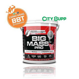 Big Mass Pro – Tăng Cân và Cơ Siêu Nạc từ Nauy – Thùng 7.1kg – 27 liều dùng – Liều 6 muỗng – Hàng chính hãng BBT