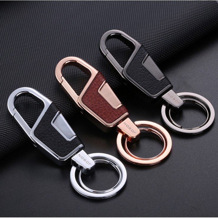 Móc khóa da cao cấp Jobon Car Keychain