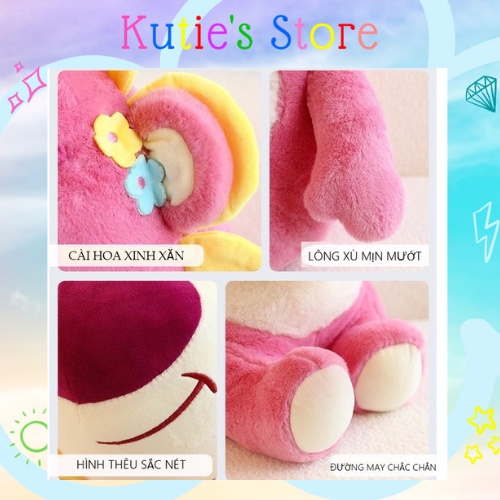 GẤU LOTSO SUN FLOWER [sẵn giao ngay] , GẤU LOTSO HOA ĐÁNG YÊU, DỄ THƯƠNG